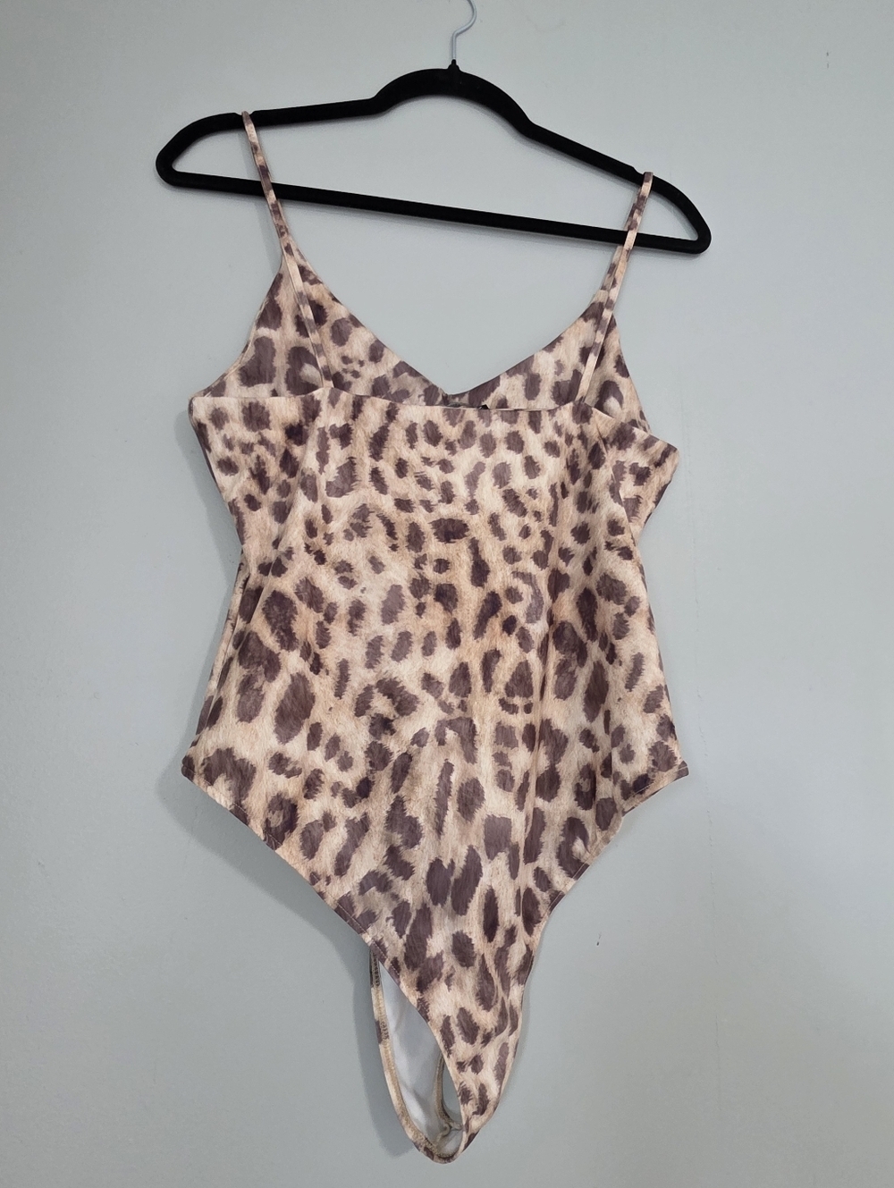 Zara Brown Tie-Dye Ribbed Top